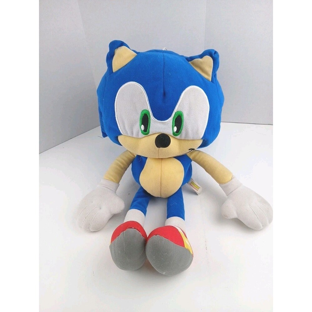 2021 Sega Sonic The Hedgehog Large 18" Plush Toy Factory Giant Plush